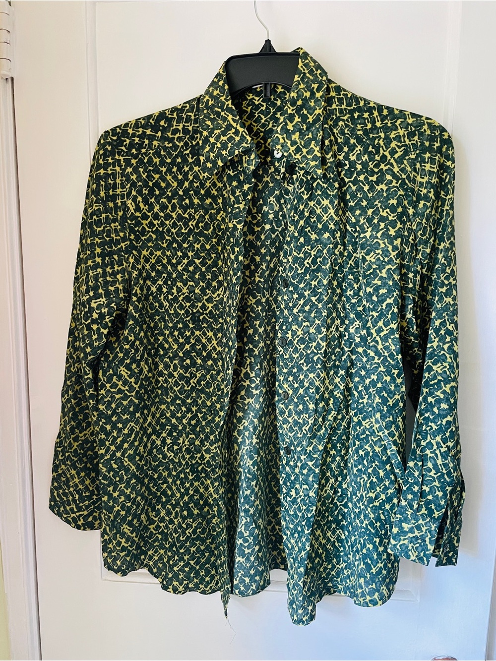 Mondi Green Button-Down Shirt